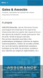 Mobile Screenshot of galea-associes.eu